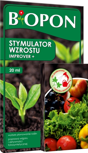 improver+ – stymulator wzrostu roślin – 20 ml biopon